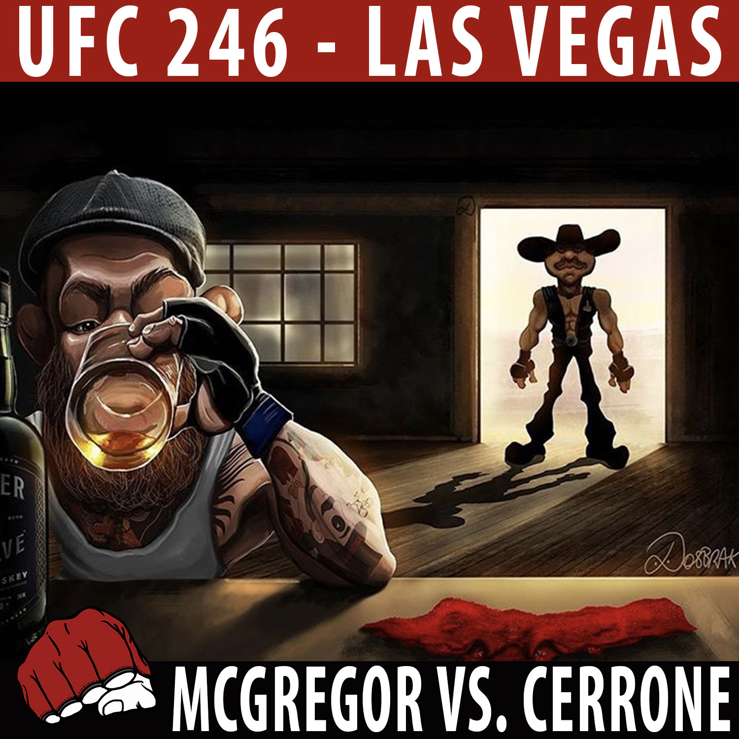 UFC 246 -  Poster affiche