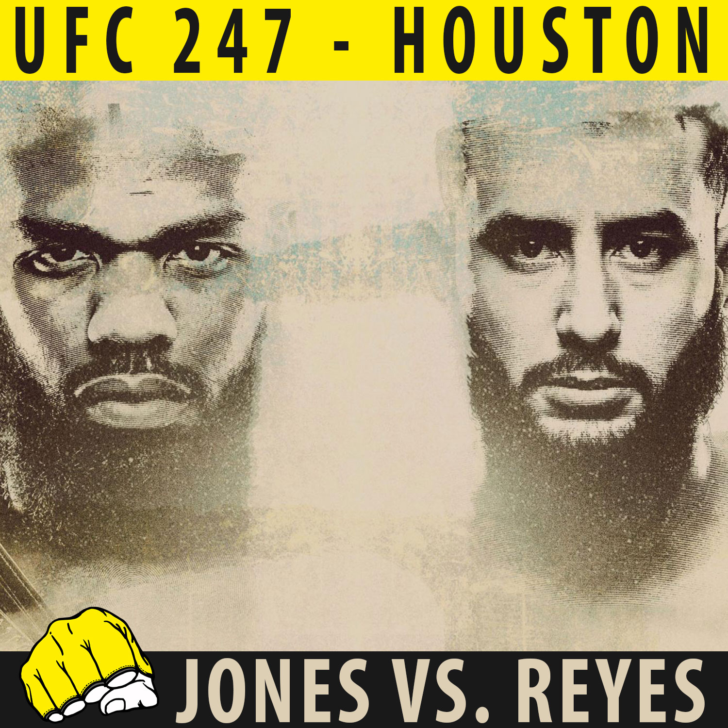 UFC 247 -  Poster affiche