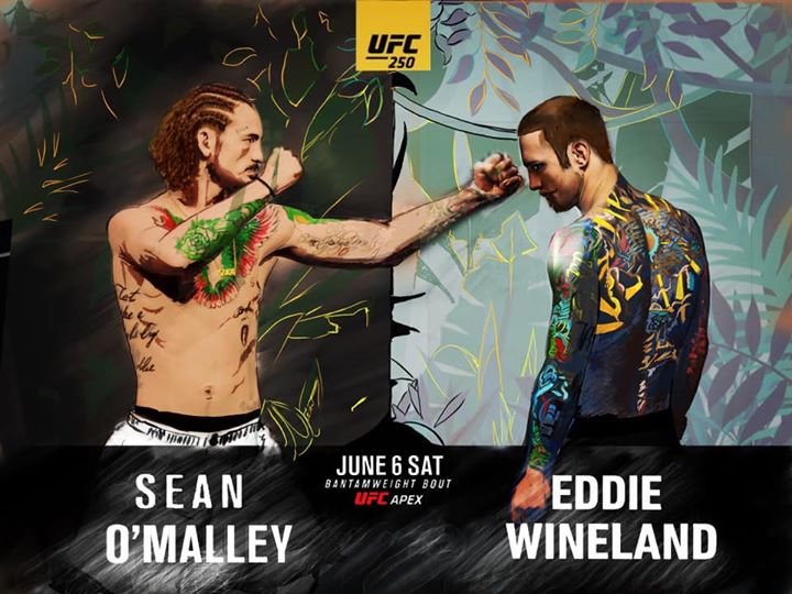 UFC 250 - Las vegas - Poster et affiche