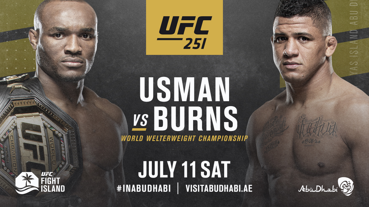 UFC 251 - Abu Dhabi - Poster et affiche