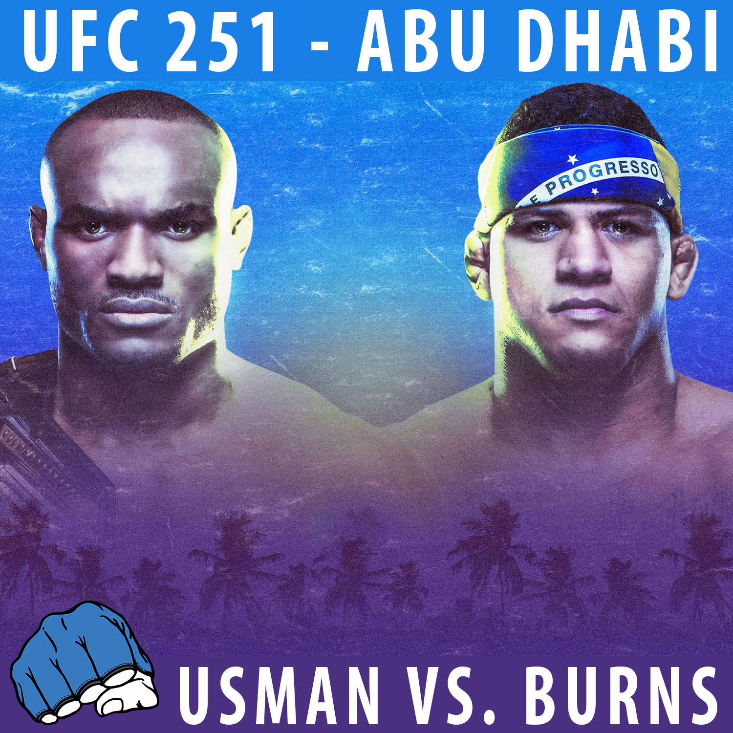 UFC 251 - Abu Dhabi - Poster et affiche