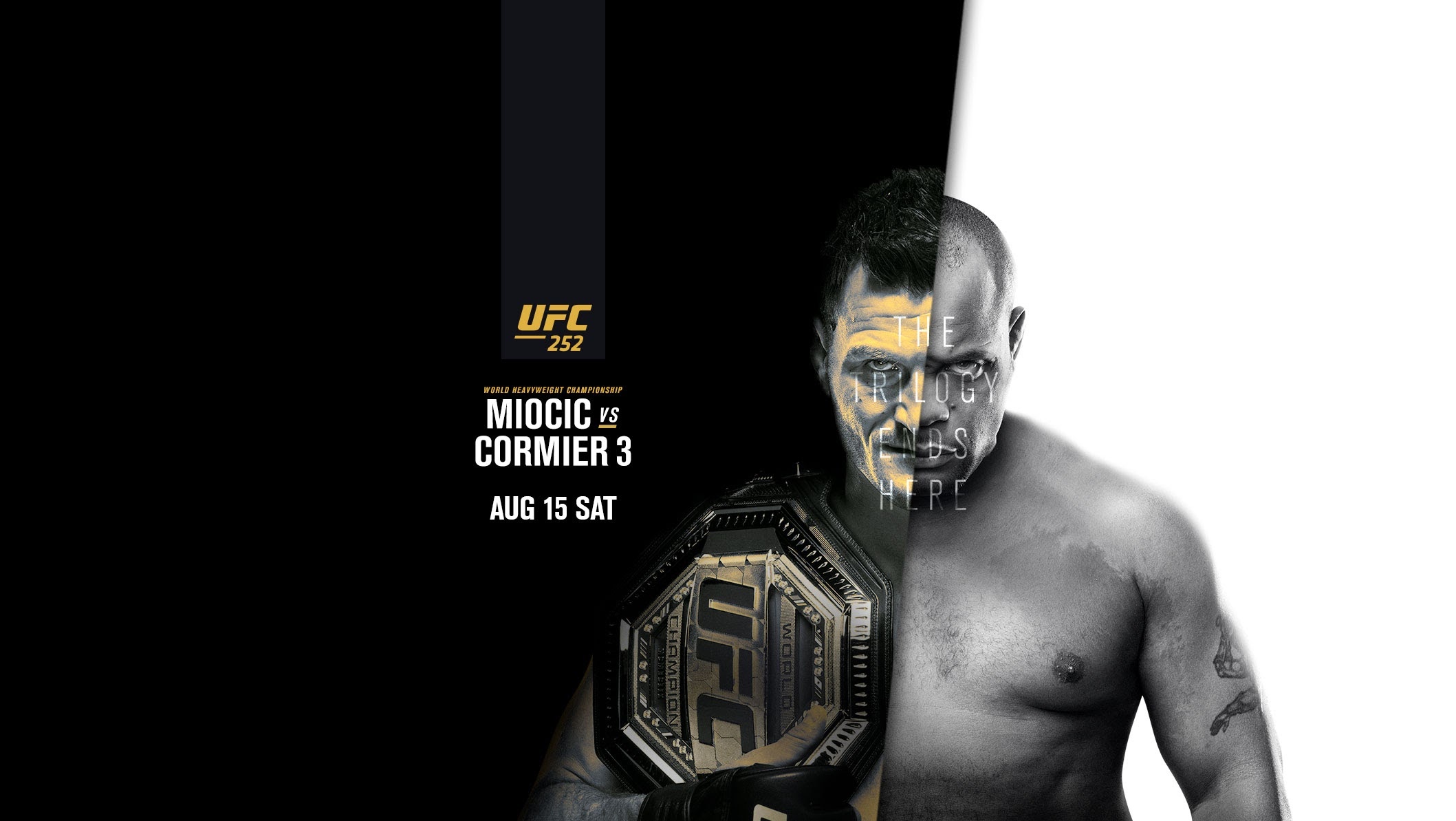 UFC 252 - Las vegas - Poster et affiche