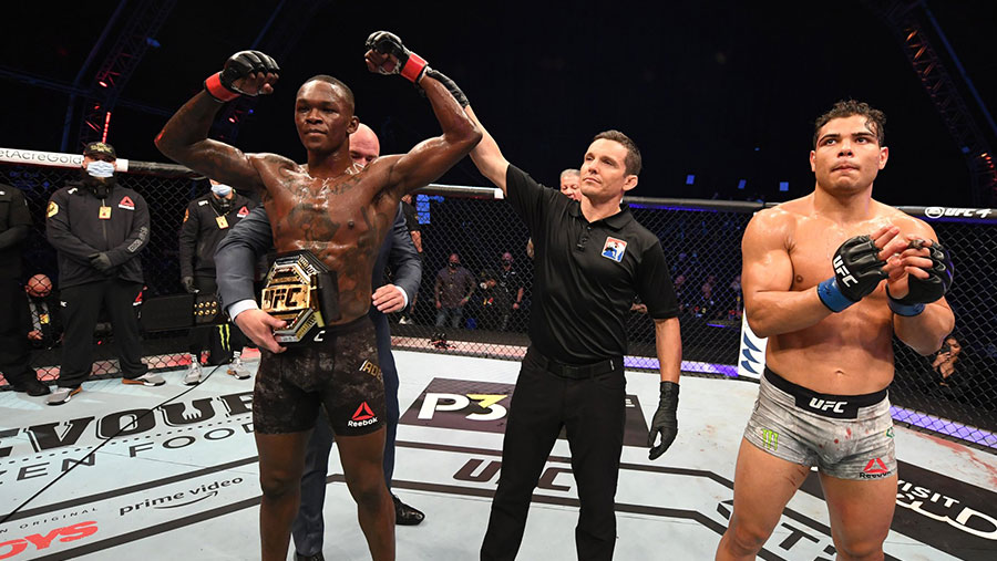 Israel Adesanya contre Paulo Henrique Costa