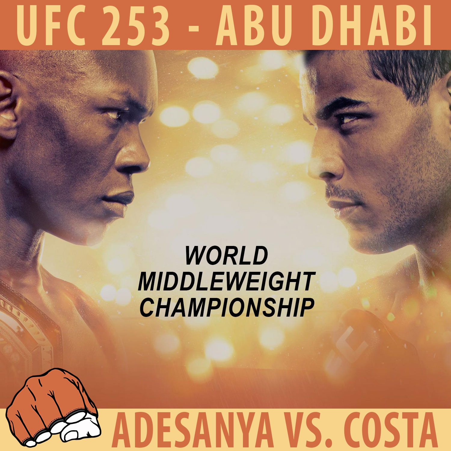 UFC 253 - Abu Dhabi  - Poster et affiche