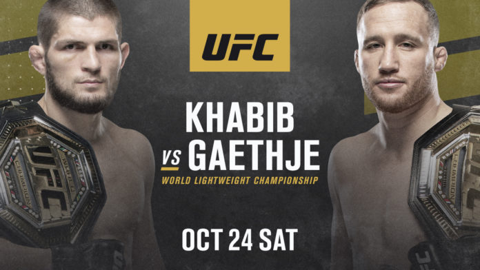 UFC 254 - Abu Dhabi  - Poster et affiche