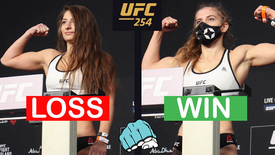 UFC 254 - Liana Jojua contre Miranda Maverick