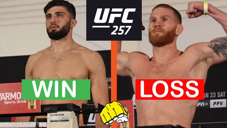 UFC 257 - Arman Tsarukyan contre Matt Frevola