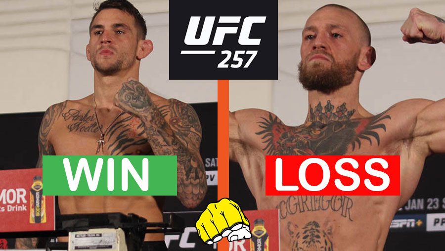 UFC 257 - Dustin Poirier contre Conor McGregor