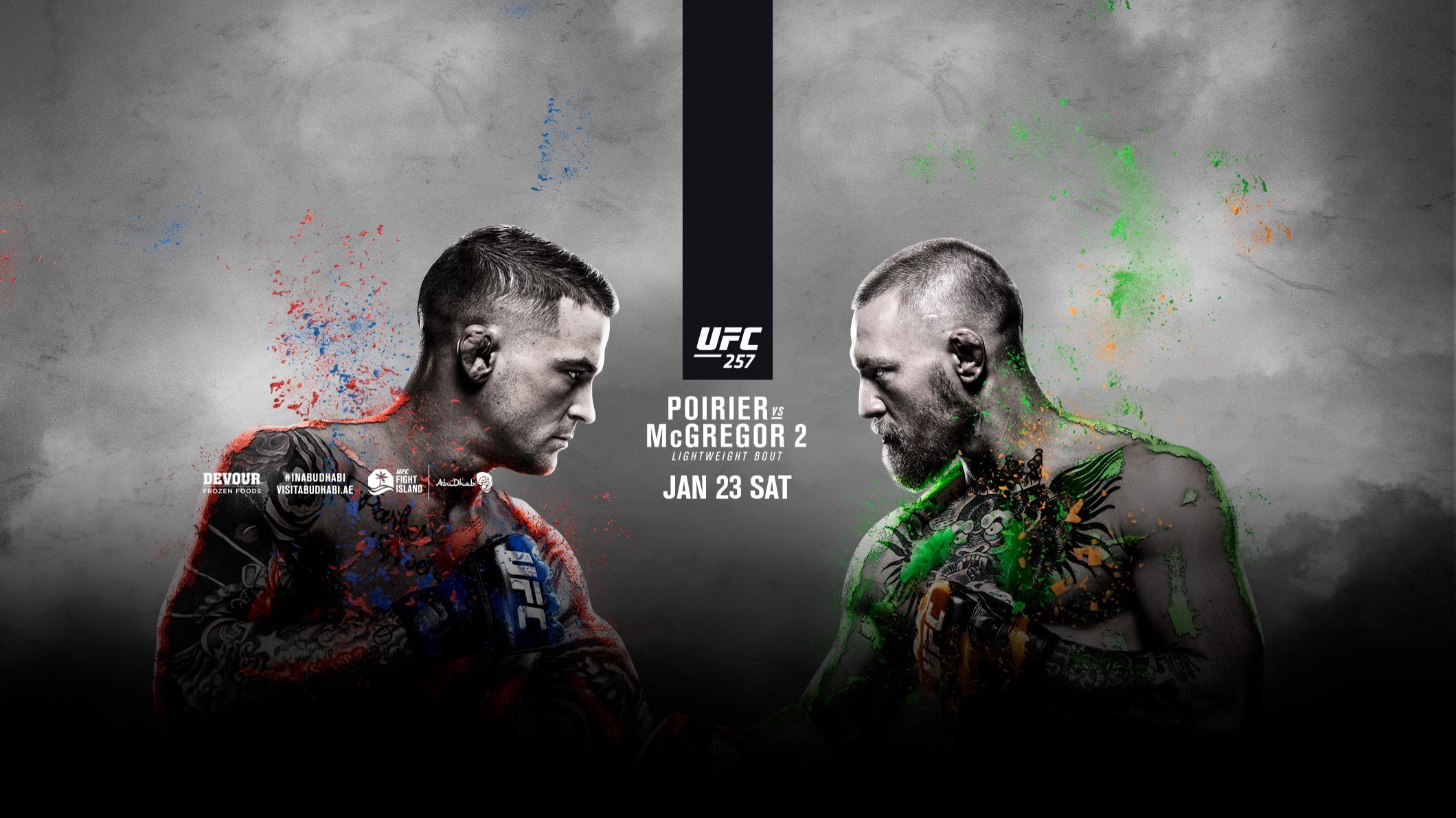 UFC 257 - Las Vegas  - Poster et affiche