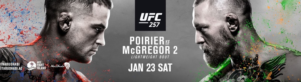 UFC 257 - Las Vegas  - Poster et affiche