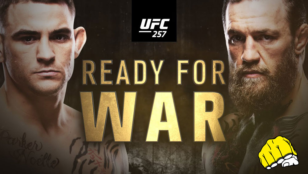 UFC 257 - Abu Dhabi  - Poster et affiche
