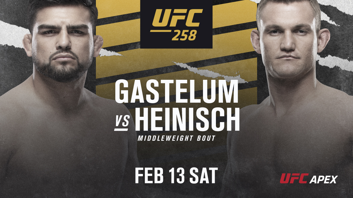 UFC 258 - Las Vegas  - Poster et affiche