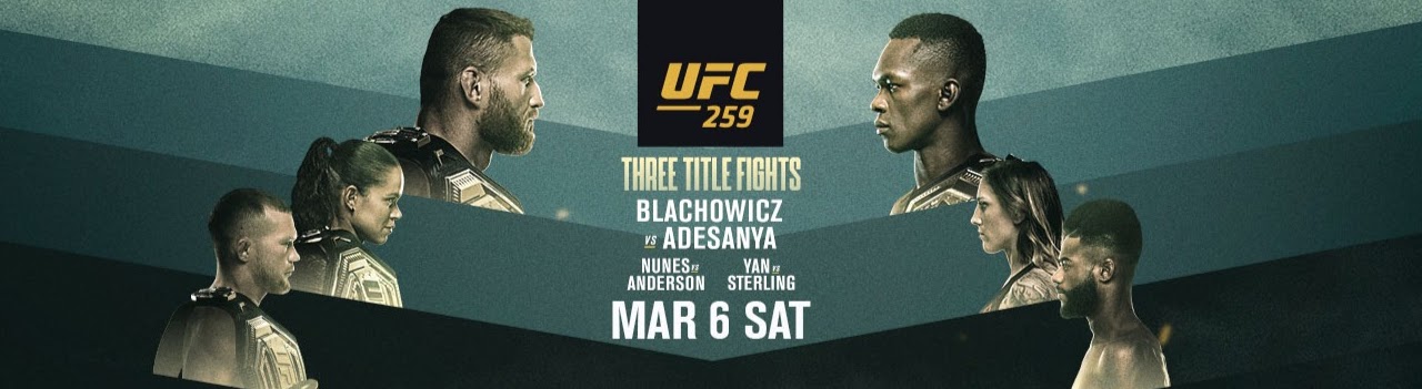 UFC 259 - Las Vegas  - Poster et affiche