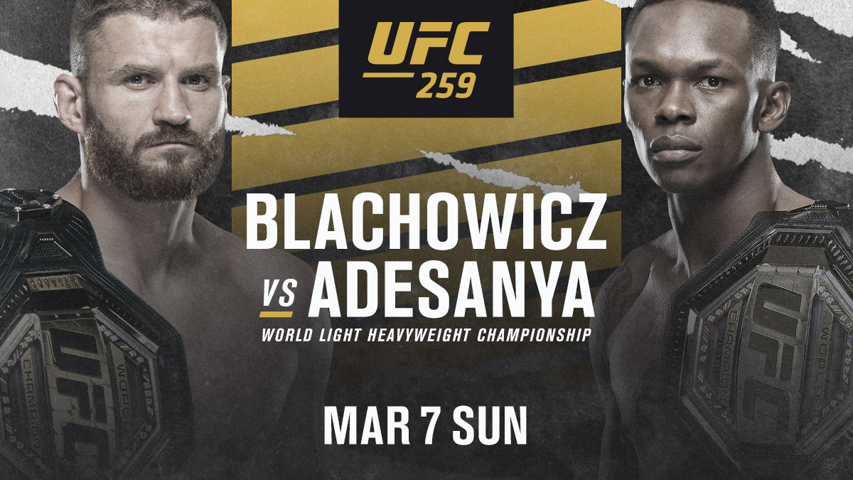 UFC 259 - Las Vegas  - Poster et affiche