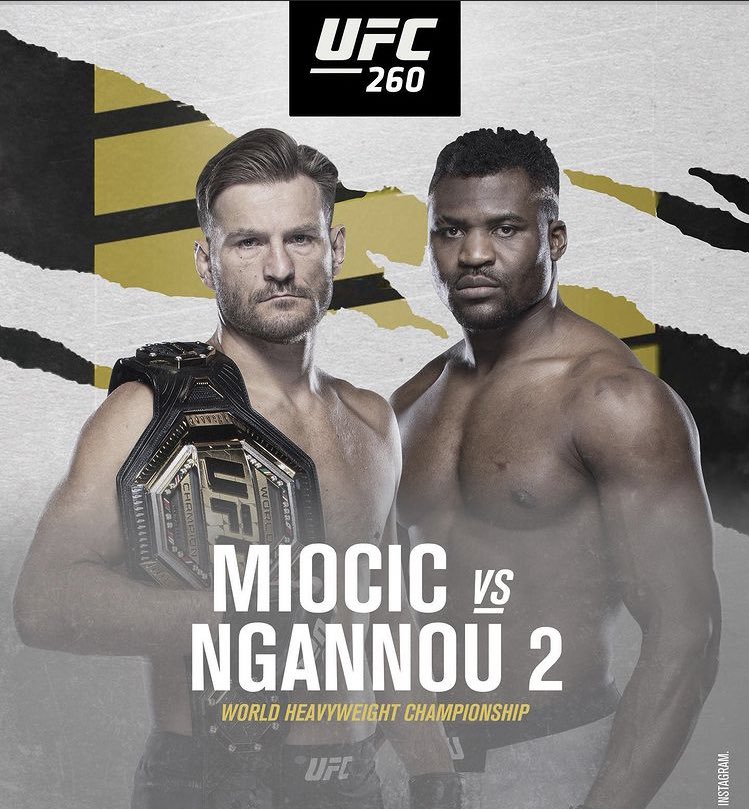 UFC 260 - Las Vegas - Poster et affiche