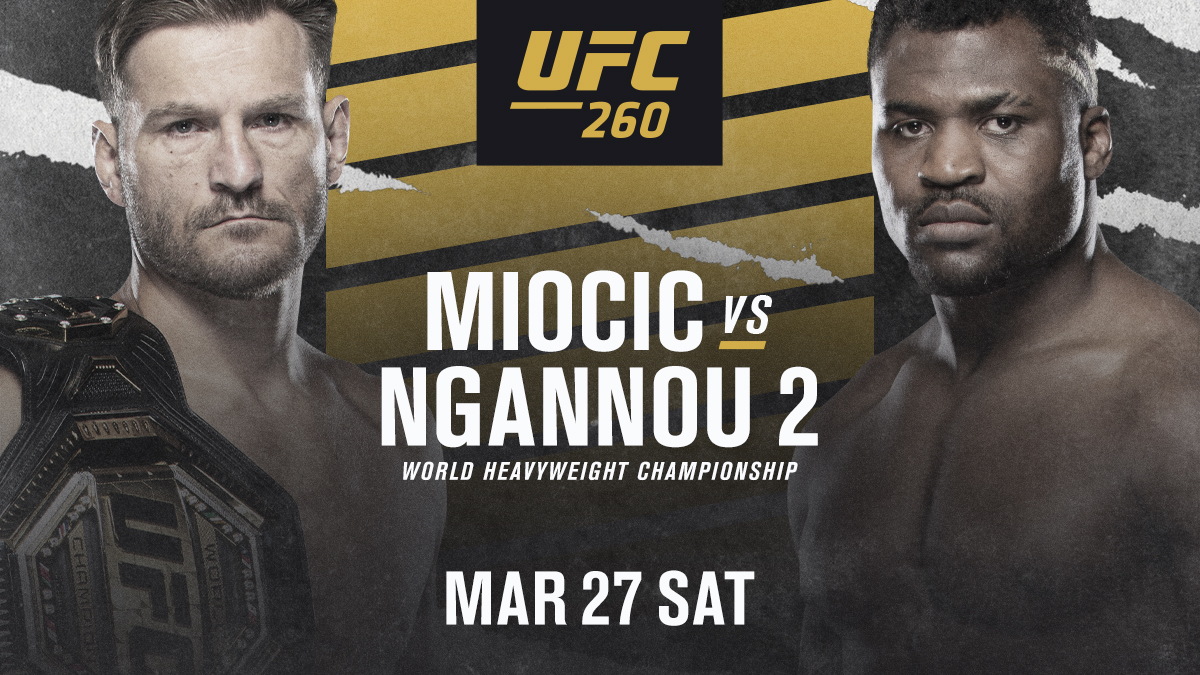 UFC 260 - Las Vegas - Poster et affiche