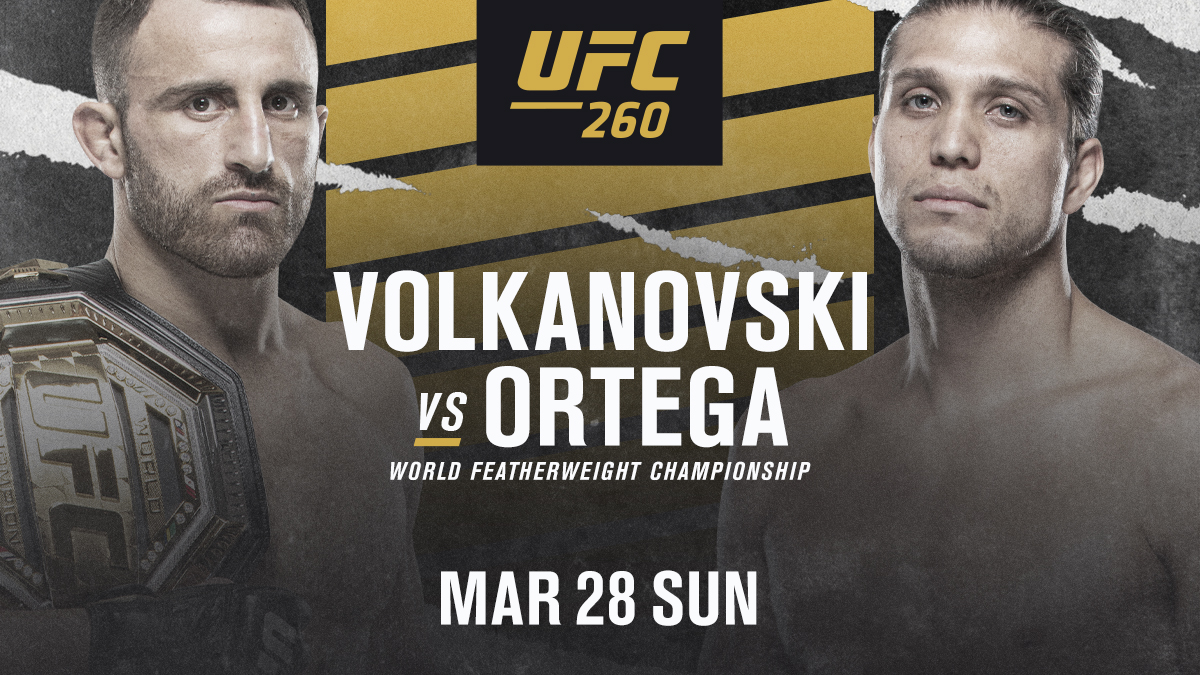 UFC 260 - Las Vegas - Poster et affiche