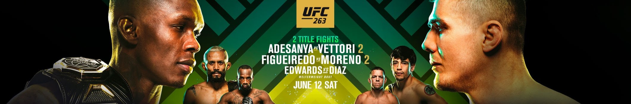 UFC 263 - Glendale - Poster et affiche