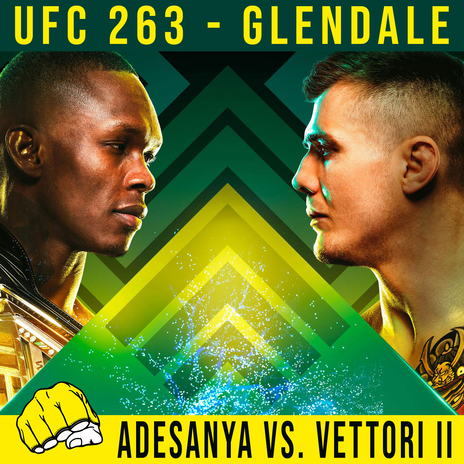 UFC 263 - Glendale - Poster et affiche