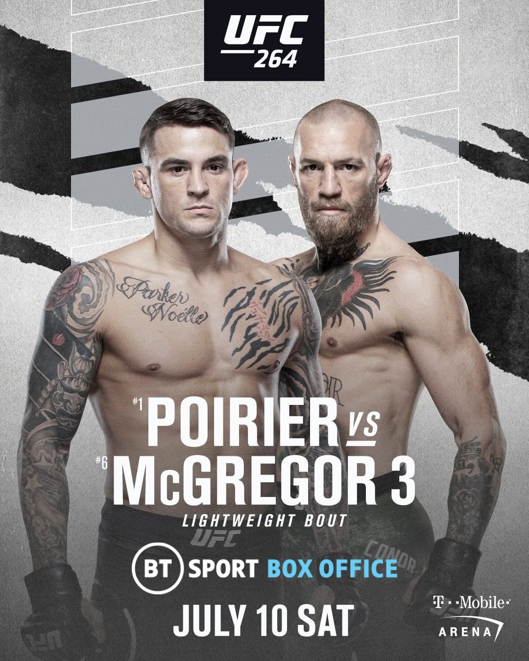 UFC 264 - Las Vegas - Poster et affiche