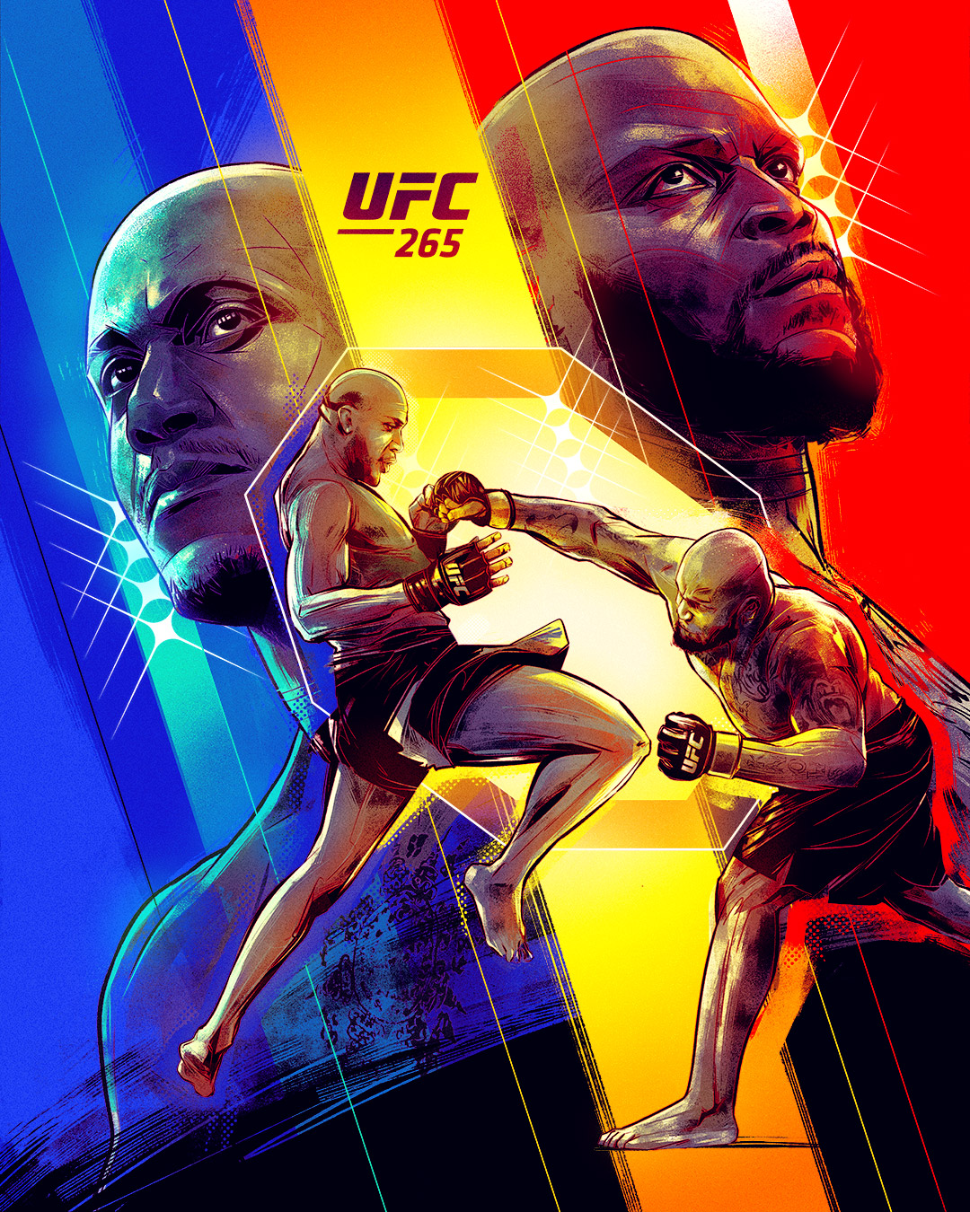 UFC 265 - Houston - Poster et affiche