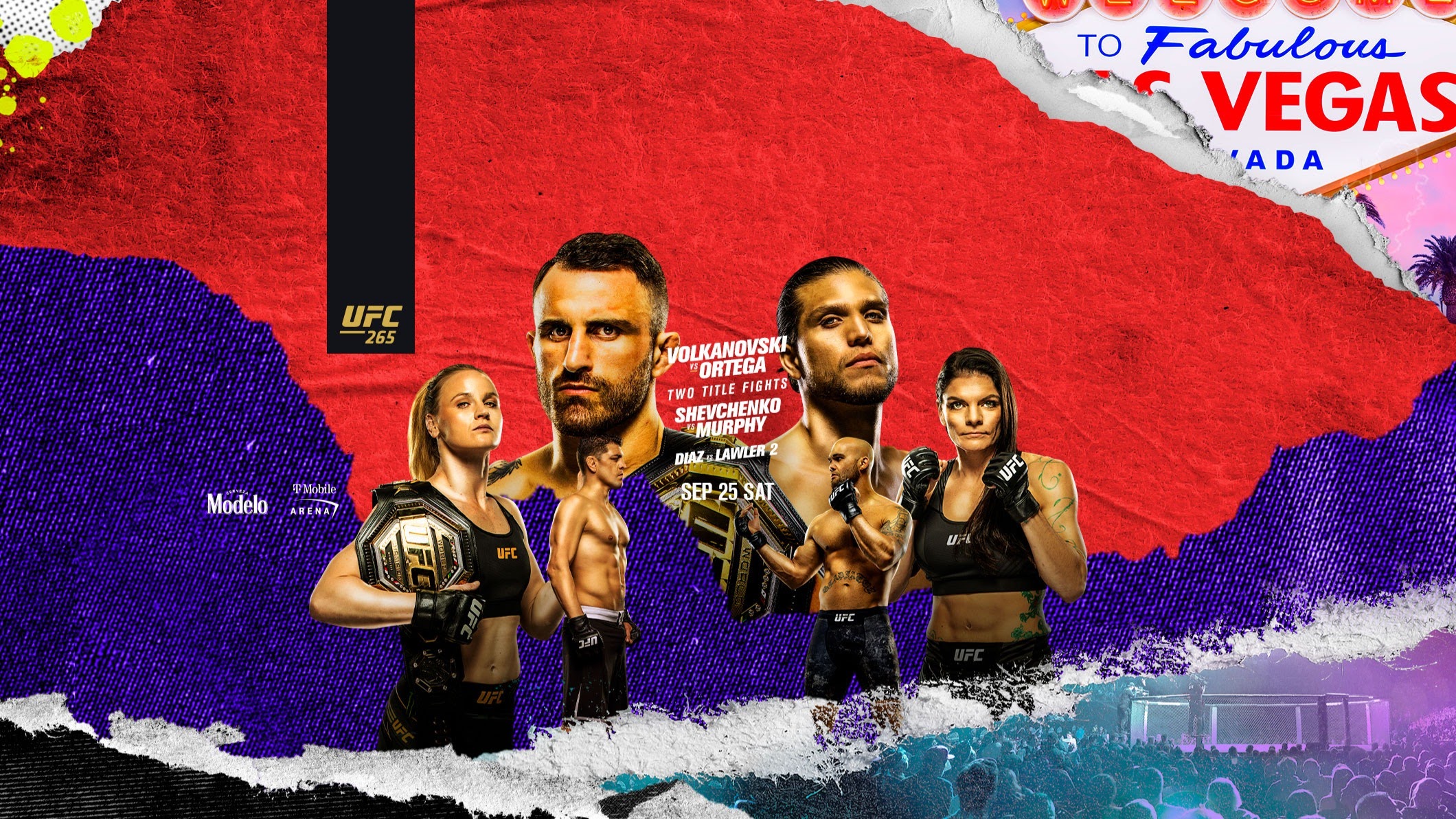 UFC 266 - Las Vegas - Poster et affiche