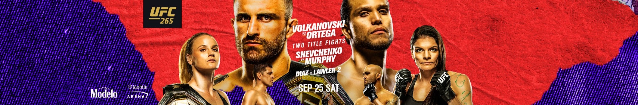 UFC 266 - Las Vegas - Poster et affiche