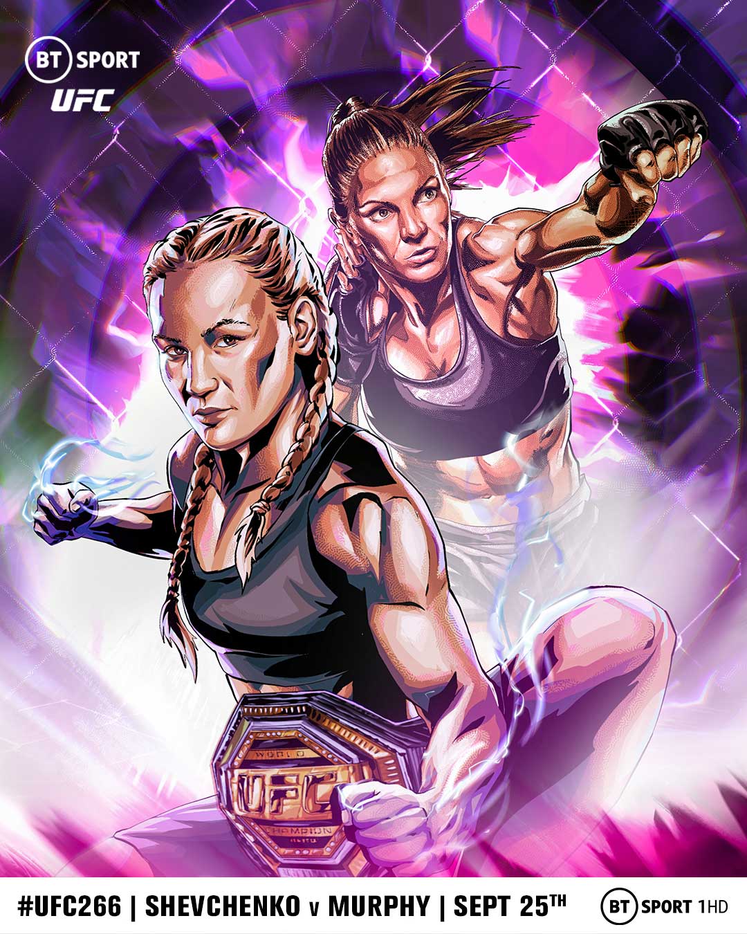 UFC 266 - Las Vegas - Poster et affiche