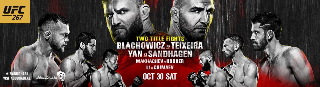 UFC 267 - Abu Dhabi - Poster et affiche