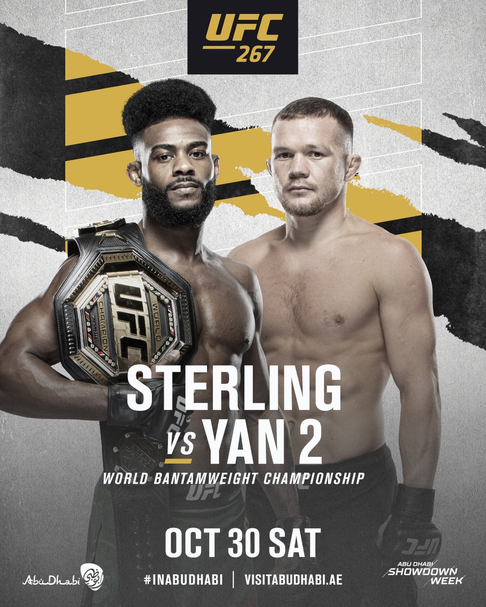 UFC 267 - Abu Dhabi - Poster et affiche