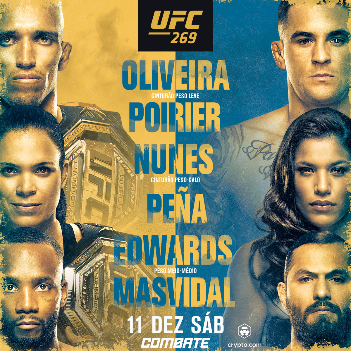 UFC 269 - Las Vegas - Poster et affiche