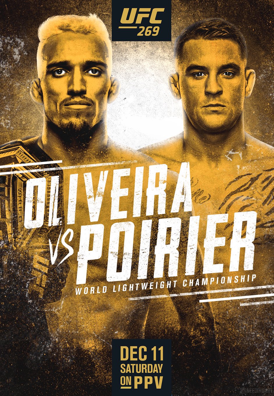 UFC 269 - Las Vegas - Poster et affiche