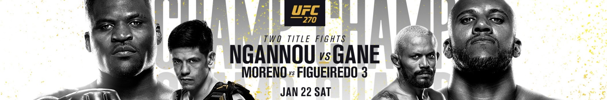 UFC 270 - Anaheim - Poster et affiche