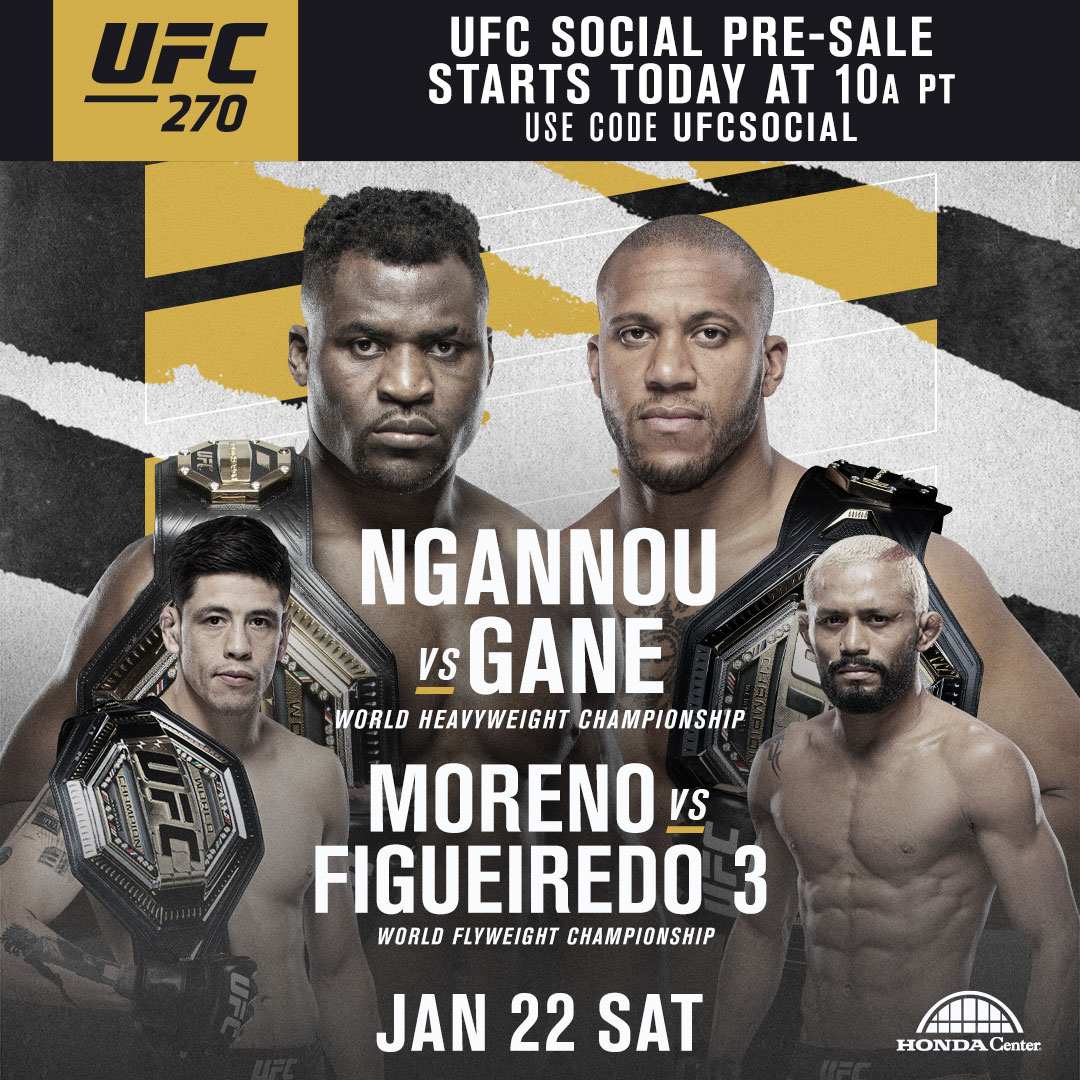 UFC 270 - Anaheim - Poster et affiche