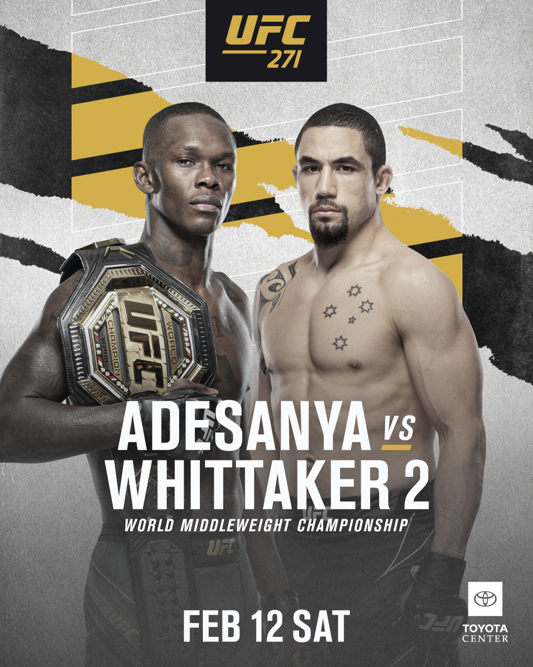 UFC 271 - Houston - Poster et affiche