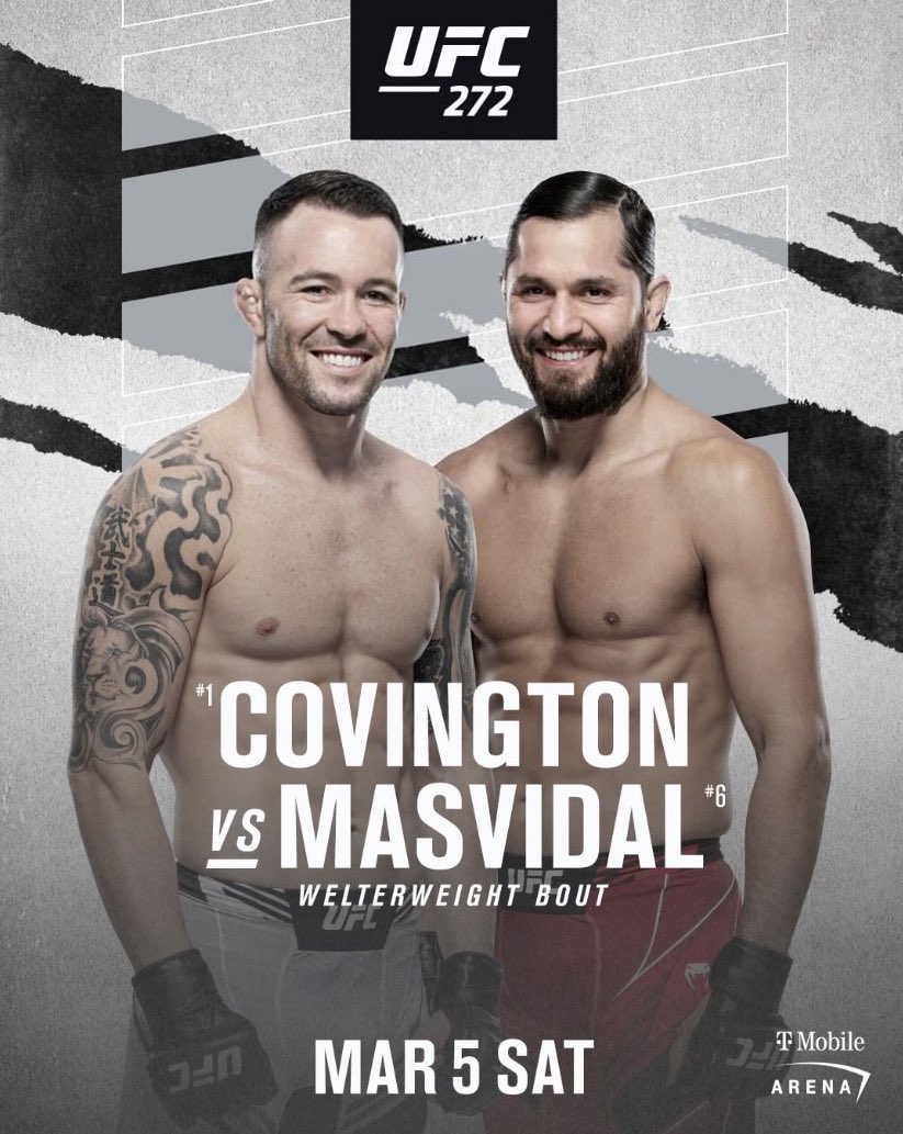 UFC 272 - Las Vegas - Poster et affiche