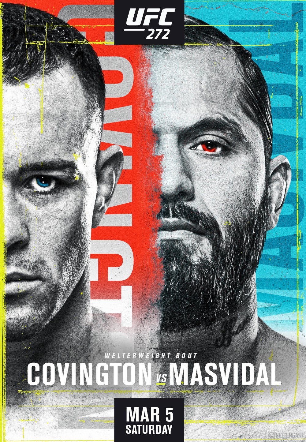 UFC 272 - Las Vegas - Poster et affiche