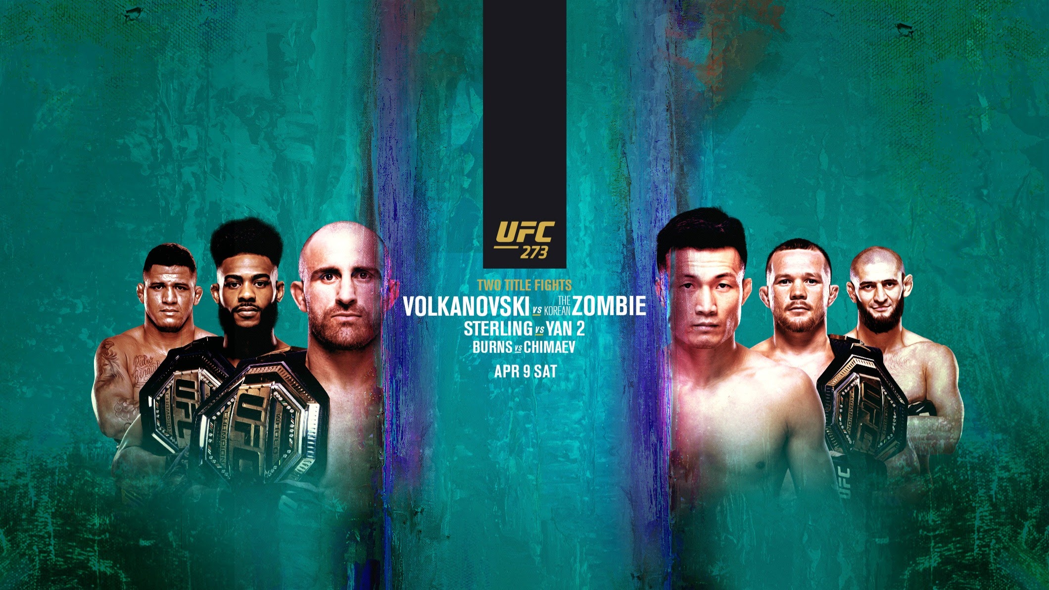 UFC 273 - Jacksonville - Poster et affiche