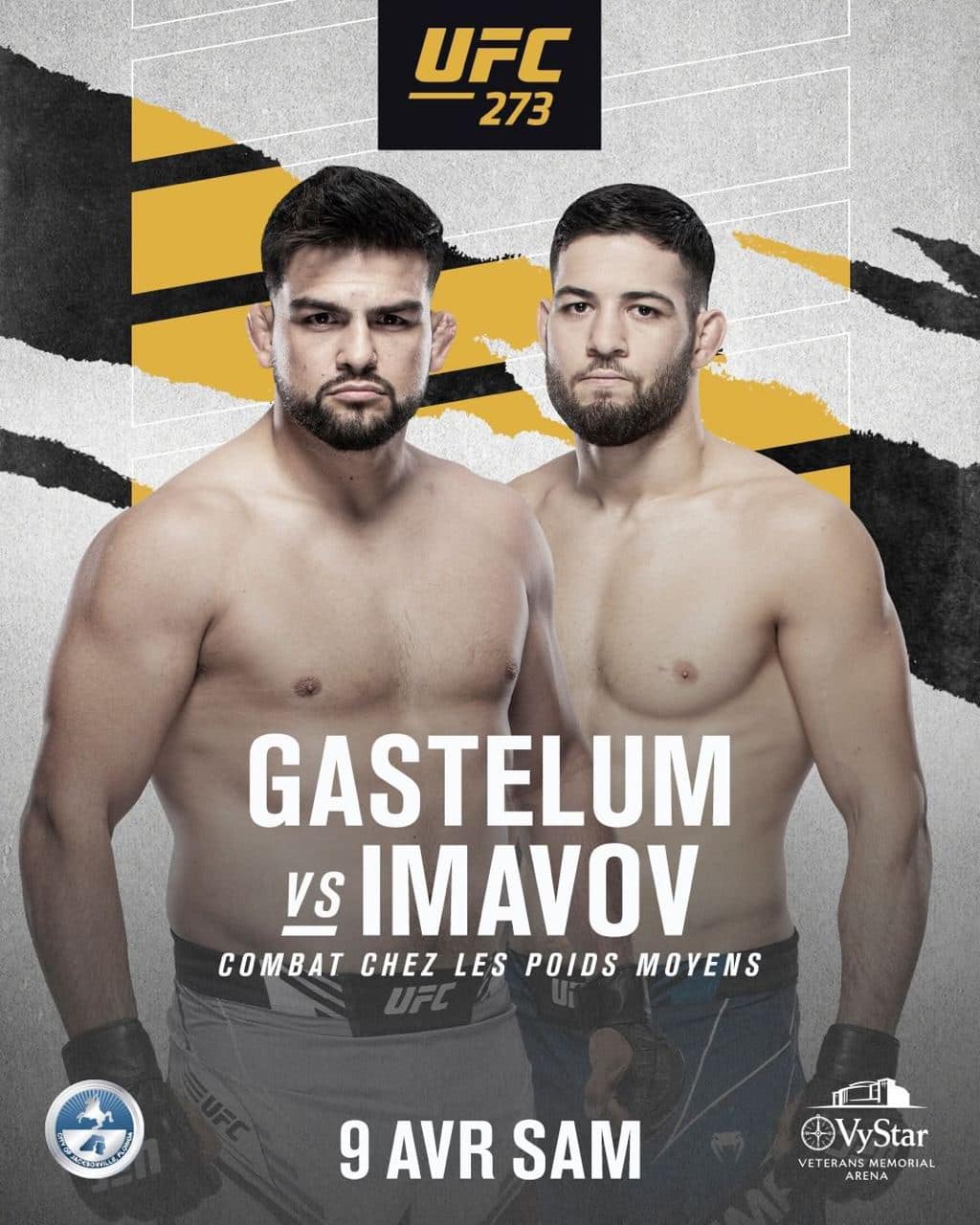 UFC 273 - Jacksonville - Poster et affiche