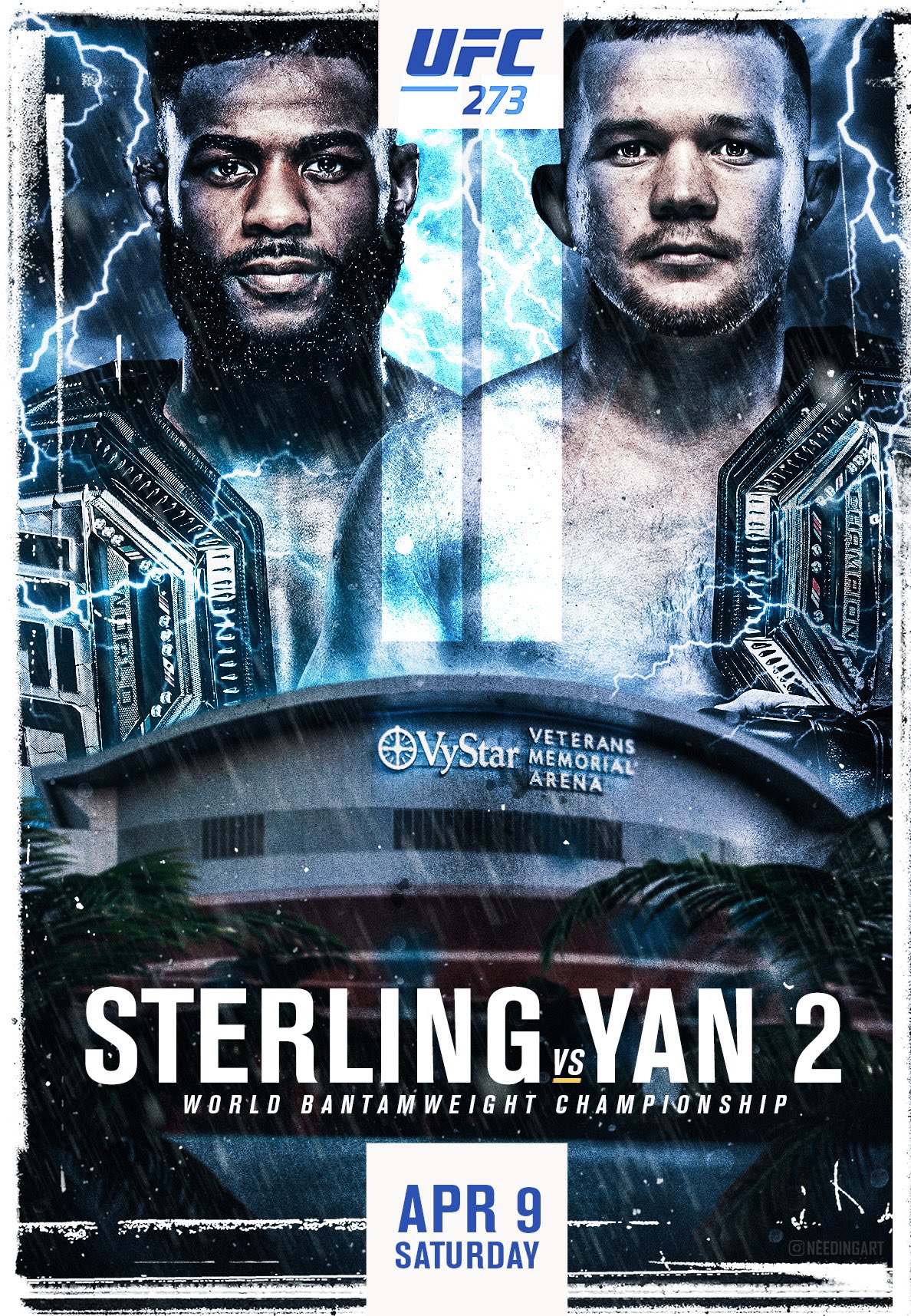 UFC 273 - Jacksonville - Poster et affiche