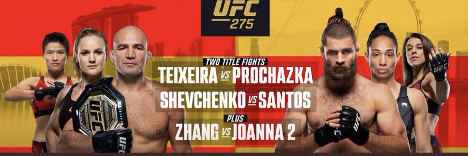 UFC 275 - Singapore - Poster et affiche