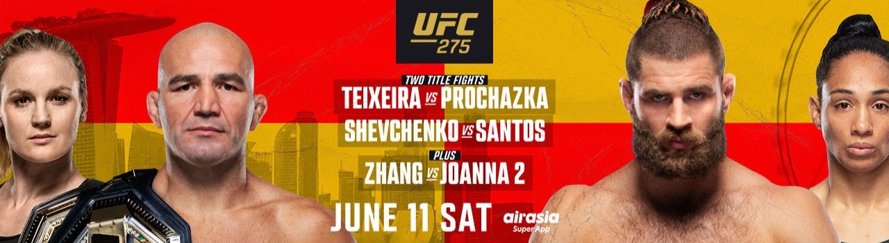 UFC 275 - Singapore - Poster et affiche