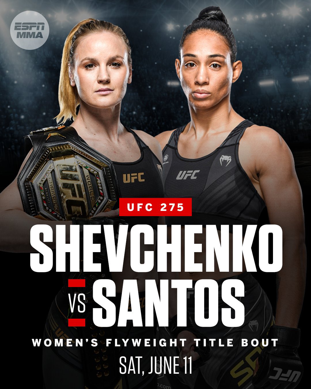 UFC 275 - Singapore - Poster et affiche