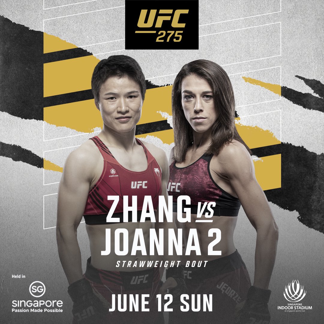 UFC 275 - Singapore - Poster et affiche