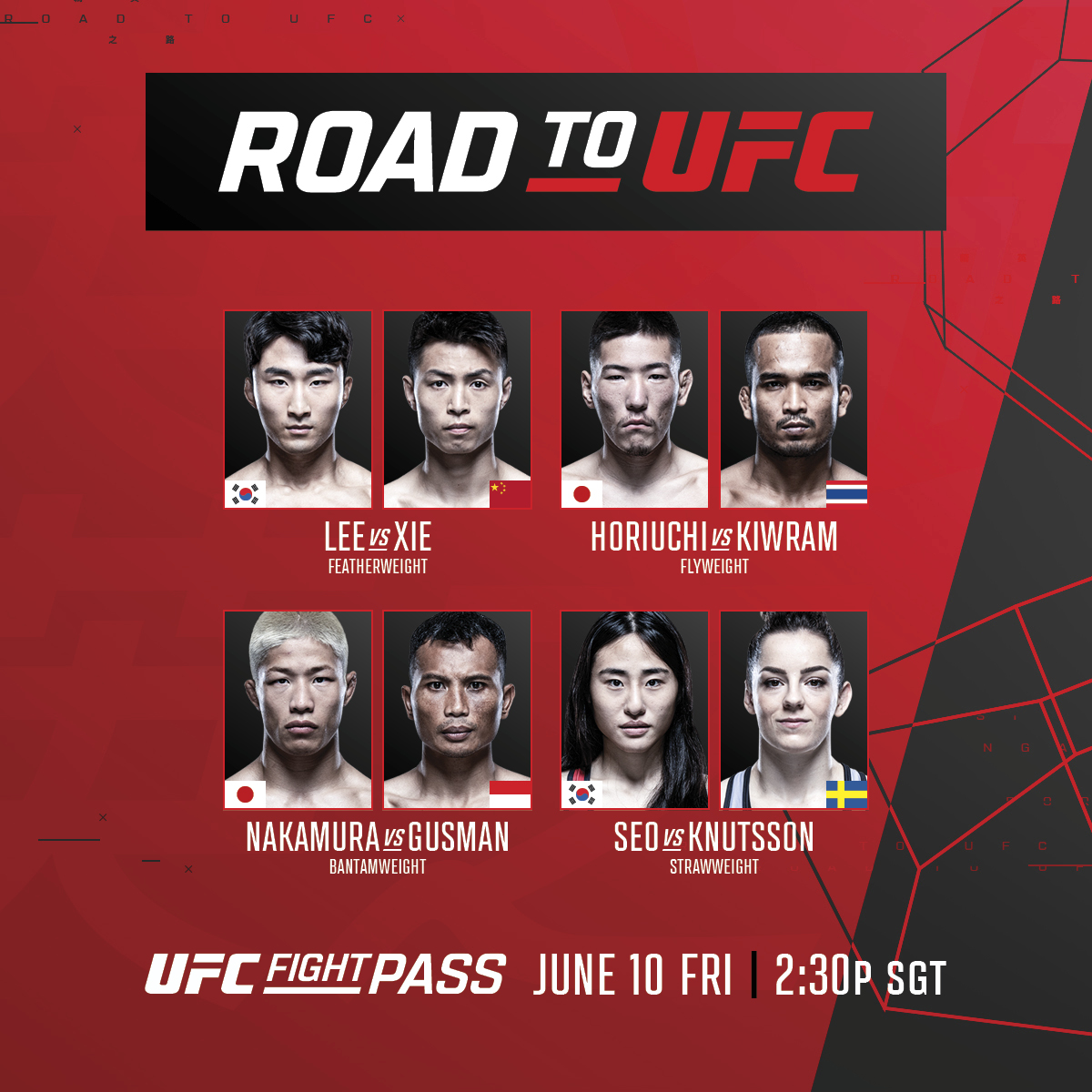 Road to UFC - Singapore Road to UFC - Singapore