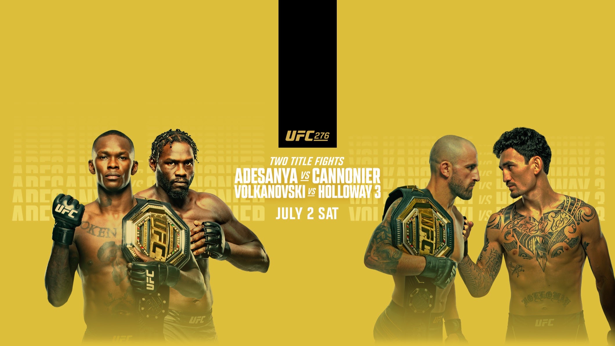 UFC 276 - Las Vegas - Poster et affiche