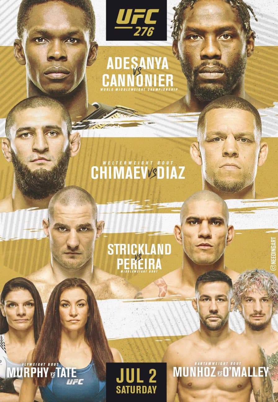 UFC 276 - Las Vegas - Poster et affiche