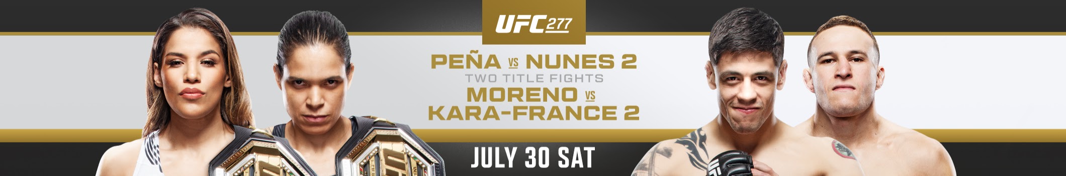 UFC 277 - Dallas - Poster et affiche