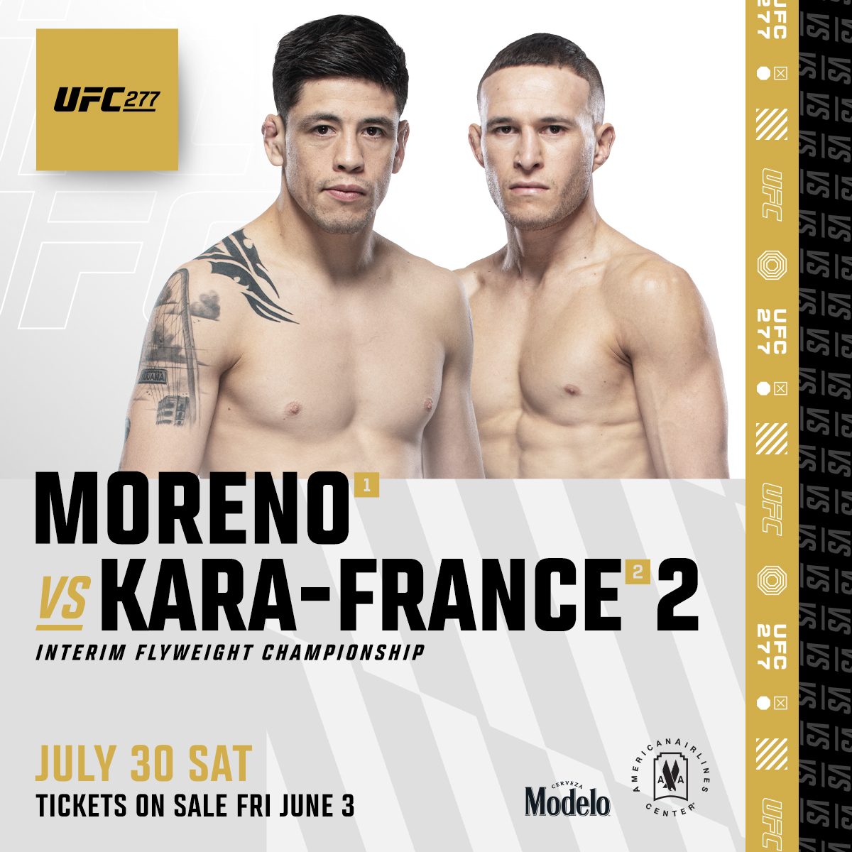 UFC 277 - Dallas - Poster et affiche
