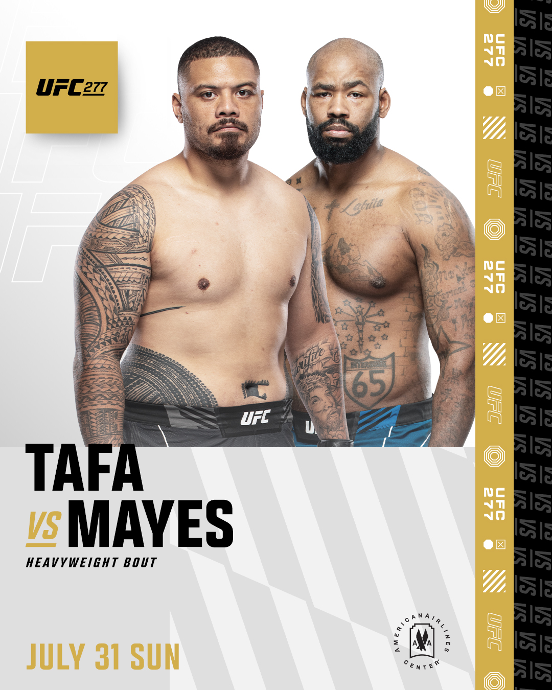 UFC 277 - Dallas - Poster et affiche